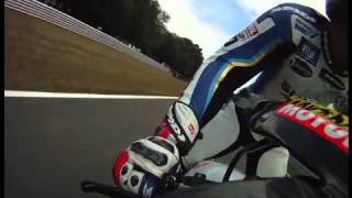 Haslam laps Brands Hatch on World Superbike [upl. by Ash]