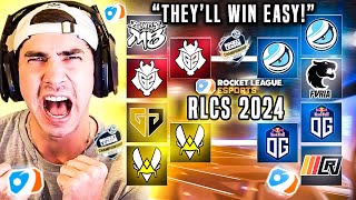 RLCS MAJOR PREDICTIONS quotTHIS TEAM WILL WIN IT ALLquot  Rocket League [upl. by Nalhsa163]