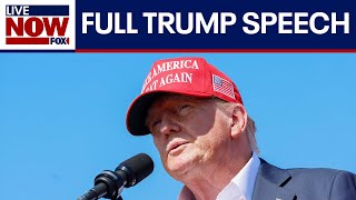 FULL SPEECH Trump rallies in battleground North Carolina  LiveNOW from FOX [upl. by Nnahgaem]