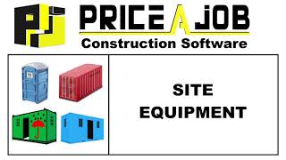 Estimating Site Equipment  Price A Job [upl. by Enaywd]