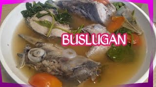 Mackerel Recipe sinigang na buslugan with Kamote Tops manang biday ilokano recipe [upl. by Vories]