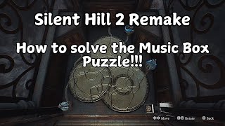 Silent Hill 2 Remake  Music Box Puzzle Solution [upl. by Dloraj]