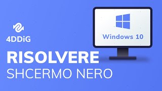 Risolvere Lo Schermo Nero Su Windows 10Schermata Nera Quando Lavvio Windows 10 [upl. by Emili]