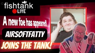 Airsoftfatty joins Sam Hyde on Fishtank Live after Idubbbz drama  Day 22 recap [upl. by Leese578]