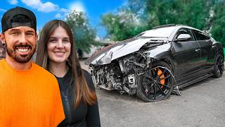 I BOUGHT A WRECKED LAMBORGHINI URUS FOR MY GIRLFRIEND [upl. by Nosemaj]