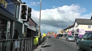 Driving Along Orrell Lane Walton Vale Warbreck Moor amp Caldy Road Liverpool UK 15th April 2012 [upl. by Tertius]