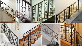 Metal stair railing design ideas  Metal stair grill design ideas [upl. by Andromeda]