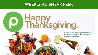 PUBLIX SNEAK PEEK AD STARTING THURSDAY NOVEMBER 21st27th [upl. by Camille320]