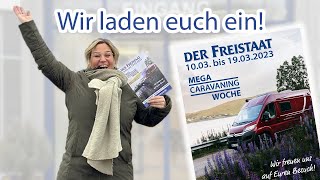 MEGA Caravaning Woche Wohnmobilausstellung Sulzemoos Tag der offenen Tür ab 1003 Campingmesse [upl. by Eelac871]