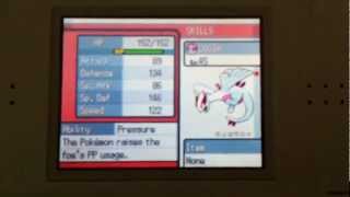 Shiny Lugia in HGSS using RNGReporter [upl. by Lanevuj]