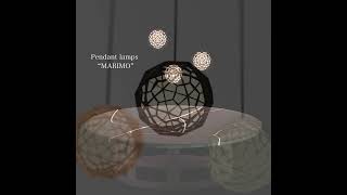 Pendant Lamps ”MARIMO” [upl. by Eelyam]