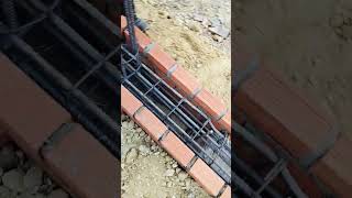 Stump Columns how to start  stump Columns rebar how to install  shorts ytshorts viral [upl. by Eirrahs]