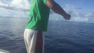 AJ HandLine Fishing quotLoojquot fishing majuro [upl. by Gilberto]