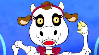 La Vaca Lola Esqueleto 💀🎃 Canciones Infantiles para Halloween 💀🎃🕸️ Canciones de la Granja [upl. by Ysus]