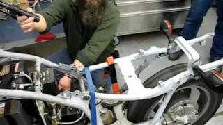 Chris Electric Motorcycle PowerUp [upl. by Silas]