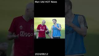 Erik ten Hag’s stance on Matthijs de Ligt starting for Man United vs Fulham is clear [upl. by Ahsym]