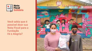 Como ajudar Fé e Alegria com sua Nota Fiscal Gaúcha [upl. by Eibob]