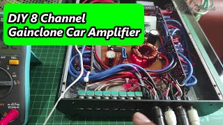 Ditonton 1491 X  DIY 8 Channel LM3886 Car Audio Clarity Power Amplifier Gainclone untuk Mobil [upl. by Aiuqram]