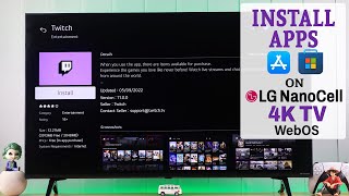 How to Install Any Apps on LG 4k Smart TV webOS [upl. by Atikin934]