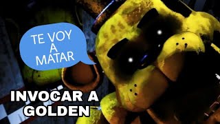 Comó Invocar a GOLDEN FREDDY FNAF 1 [upl. by Mcmahon]