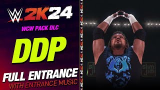 DDP WCW DLC WWE 2K24 ENTRANCE  WWE2K24 DIAMOND DALLAS PAGE WCW DLC PACK [upl. by Secnirp]