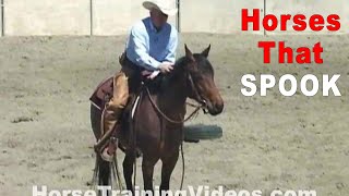 Horses That Spook  What To Do [upl. by Cole]