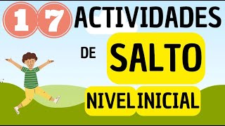 ✅17 ACTIVIDADES de SALTO para NIVEL INICIALSALTOS para CRIANÇASJUMPING EXERCISES✅ [upl. by Daph]