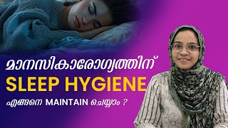 Sleep hygiene for mental health Farsana Misri consultant psychologist [upl. by Hettie]