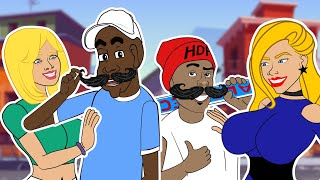 LOS BIGOTES X SILVERIO ANIMATION [upl. by Nadual]