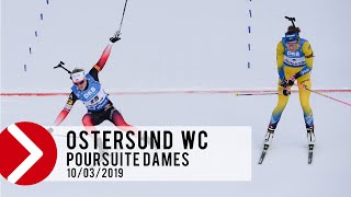 POURSUITE DAMES OSTERSUND WC 10032019 [upl. by Ramirol805]