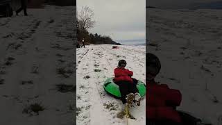 Winter Activities snow tubing atv winter outdoors funnyshorts shorts trending automobile [upl. by Melly]