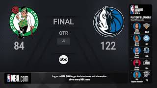 Boston Celtics vs Dallas Mavericks NBAFinals presented by YouTube TV Game 4 on ABC Live Scoreboard [upl. by Remle]