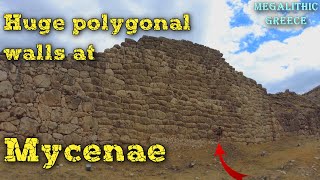 Huge polygonal walls at Mycenae [upl. by Agnella]