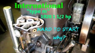 1920 International type m 6  hard to start  why [upl. by Teddi485]