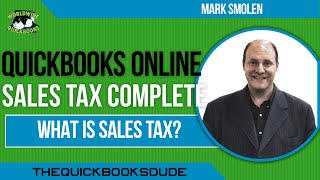 QuickBooks Online Sales Tax What Is It [upl. by Alian]