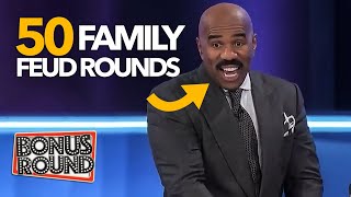 50 Family Feud Questions amp Answers With Steve Harvey [upl. by Eniamret]