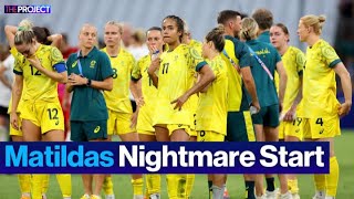 Matildas Nightmare Start To Olympics [upl. by Faxun]