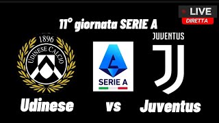 Udinese vs Juventus con telecronaca in diretta livestreaming [upl. by Lehcsreh]