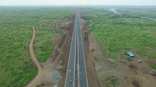 NEW GREEN FIELD INTERNATIONAL AIRPORT HIRASAR RAJKOT CONSTRUCTION [upl. by Ermey]