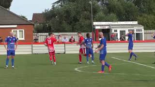 Wisbech Town v Harrowby United  UCL  170824 Wisbech goal only [upl. by Eiram]