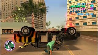 GTA vice City 2024 Big Mission Pack New Mission Kaufman Cabs New Mission 2nd Attempt [upl. by Ainoek270]