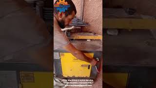 cintreuse hydraulique YGW20B pour fer à béton آلة تشكيل و ثني الحديد كودوز machine [upl. by Oilasor]