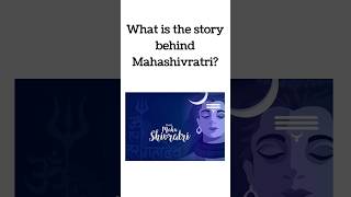 Why is Mahashivratri celebrated What is the history of Shivratri [upl. by Acirat548]