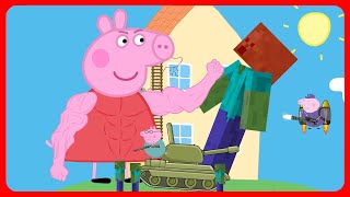 Peppa Pig vs Zombies 2  Continuation The second season All parts Complete [upl. by Krista]