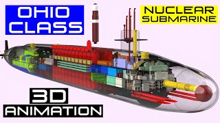 Submarine Nuclear Power  Engineering behind it Nuclear Reactor How it Works [upl. by Yenahc330]