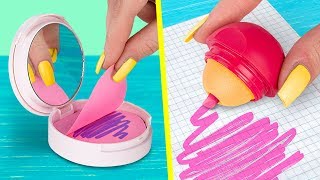 11 DIY Sachen Für Die Schule Die Ihr Probieren Müsst  Beste Pranks Und Life Hacks Für Die Schule [upl. by Jamie]