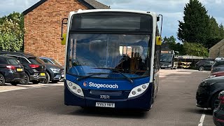 YY63 YRTStagecoach Midlands 63Reg ADL Enviro200 [upl. by Batory672]