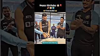 Virat birthday celebration❤️viralshorts trending scrollwithraj77 [upl. by Loferski]