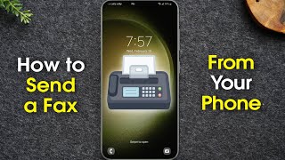 How to Send a Fax From Your Phone or Tablet [upl. by Ardnasirhc]