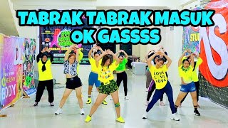 TABRAK TABRAK MASUK  OK GASSSS  TIKTOK VIRAL  CHOREO ZIN CHICIE [upl. by Imrots]